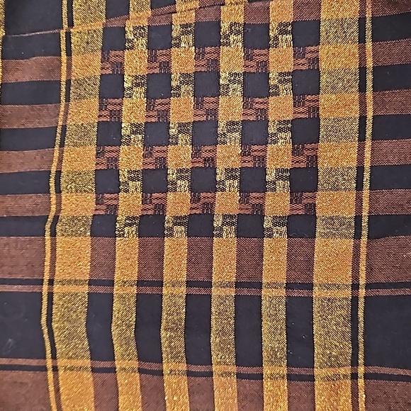 💕ACE & JIG💕 Magdalena Reversible Dress ~ St. Honore Gold Plaid Medium M NWOT - Picture 12 of 14